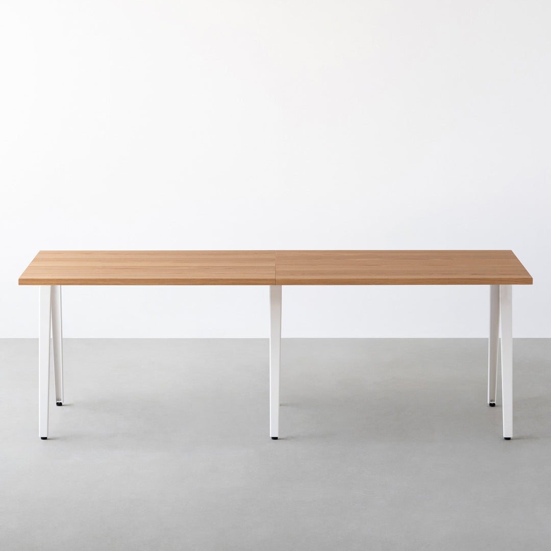 THE TABLE / ホワイトオーク × White Steel × W181 - 300cm – KANADEMONO