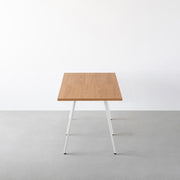 THE TABLE / ホワイトオーク × White Steel × W181 - 300cm