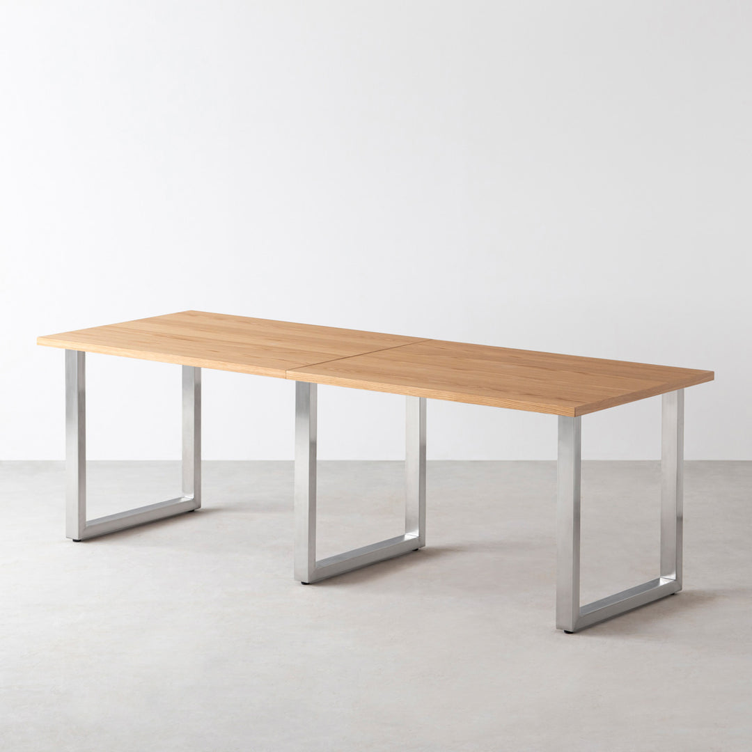 THE TABLE / ホワイトオーク × Stainless × W181 - 300cm – KANADEMONO
