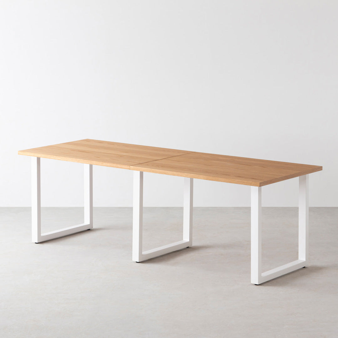 THE TABLE / ホワイトオーク × White Steel × W181 - 300cm – KANADEMONO