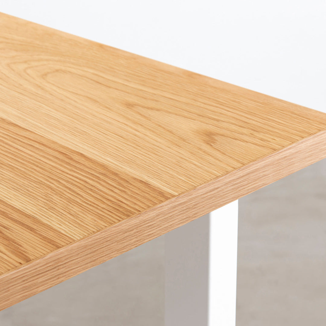 THE TABLE / ホワイトオーク × White Steel × W181 - 300cm – KANADEMONO