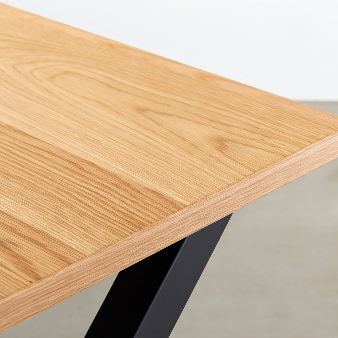 THE TABLE / ホワイトオーク × Black Steel × W181 - 300cm – KANADEMONO