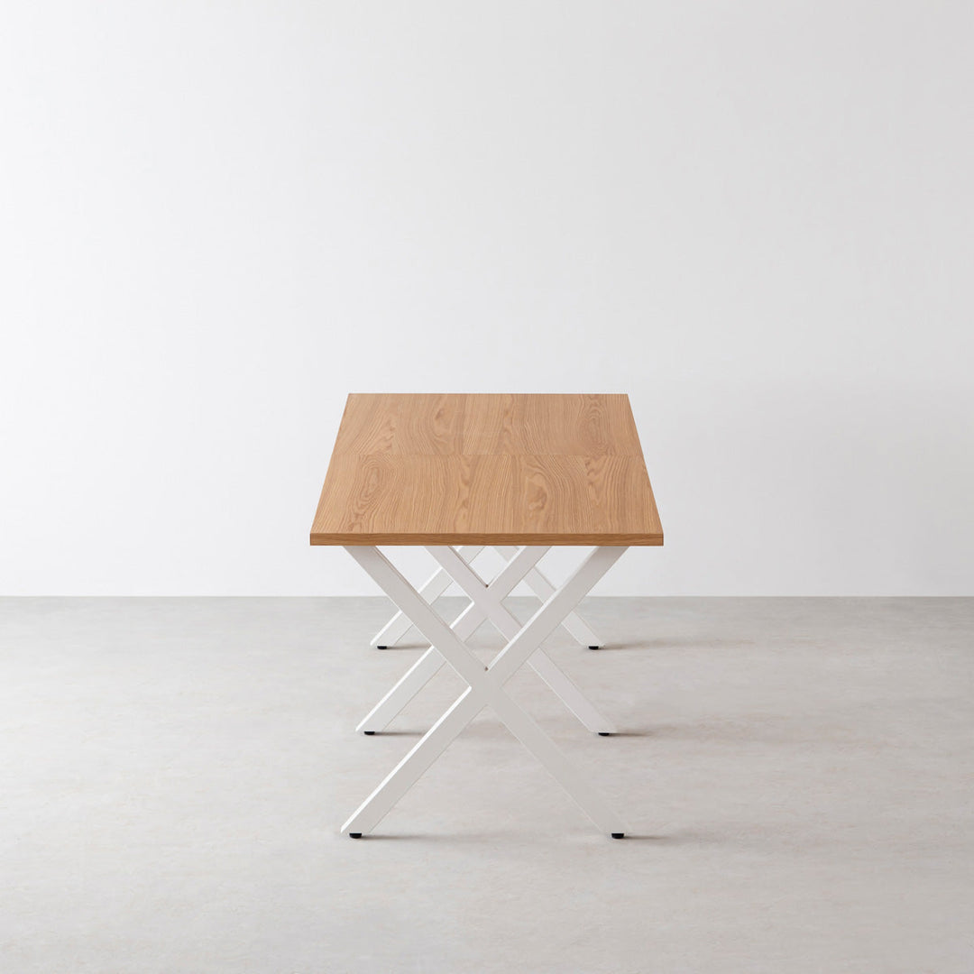 THE TABLE / ホワイトオーク × White Steel × W181 - 300cm – KANADEMONO
