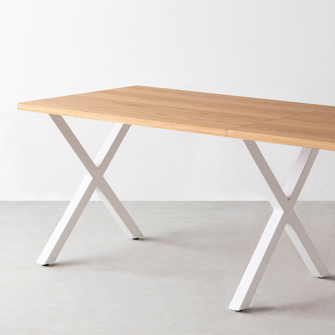 THE TABLE / ホワイトオーク × White Steel × W181 - 300cm – KANADEMONO