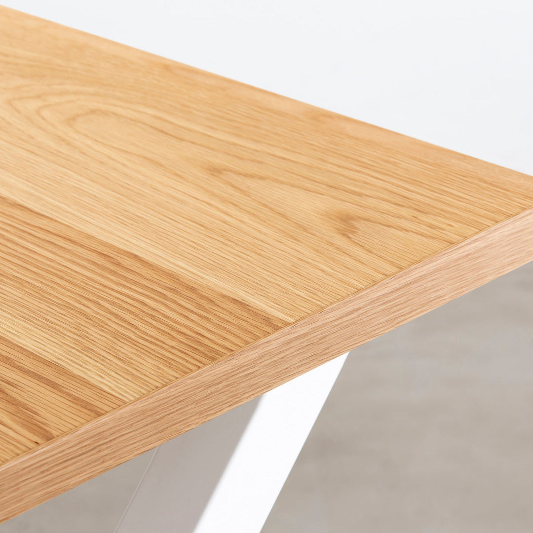 THE TABLE / ホワイトオーク × White Steel × W181 - 300cm – KANADEMONO