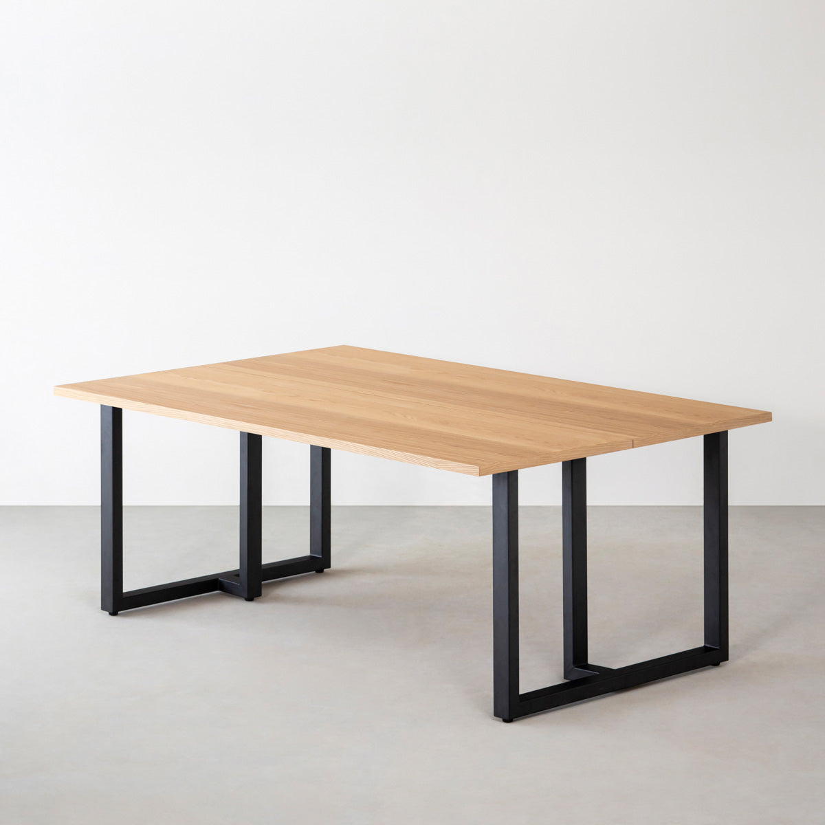 Kanademono THE TABLE ブラックブラウン WhiteSteel THE TABLE / ラバーウッド ブラウン × Black Steel – KANADEMONO