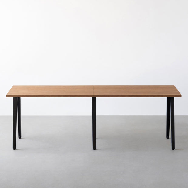 THE TABLE / くるみ × Black Steel × W181 - 300cm