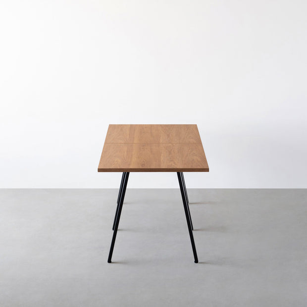 THE TABLE / くるみ × Black Steel × W181 - 300cm