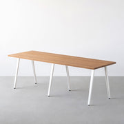 THE TABLE / くるみ × White Steel × W181 - 300cm