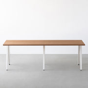 THE TABLE / くるみ × White Steel × W181 - 300cm