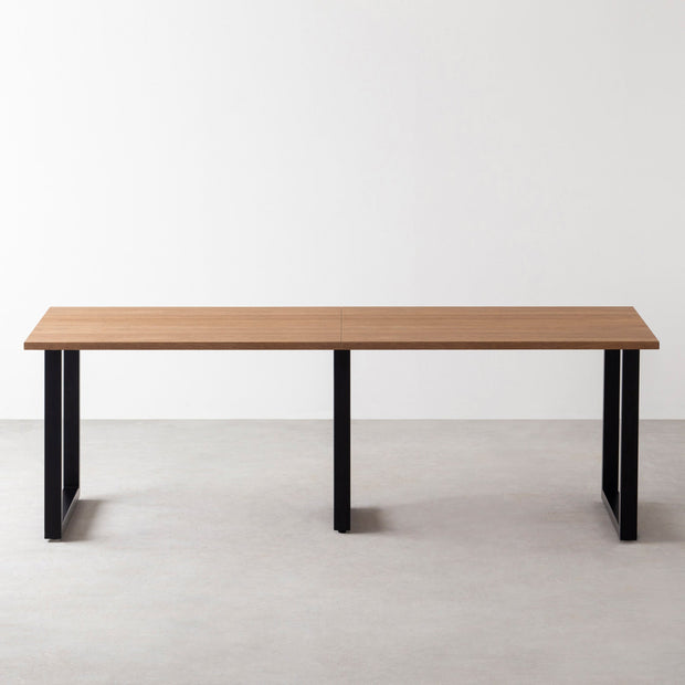 THE TABLE / くるみ × Black Steel × W181 - 300cm