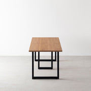 THE TABLE / くるみ × Black Steel × W181 - 300cm