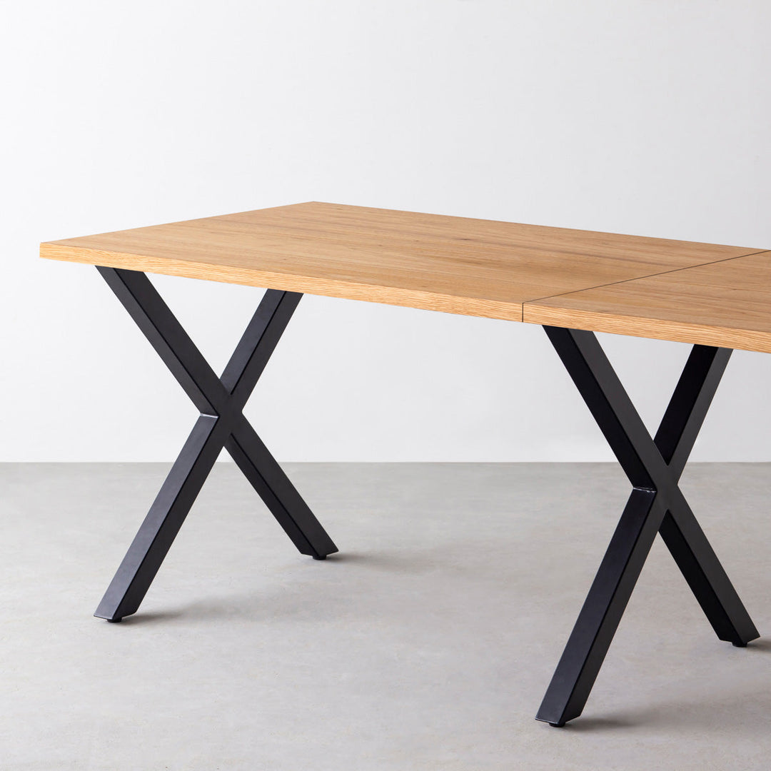 THE TABLE / くるみ × Black Steel × W181 - 300cm – KANADEMONO
