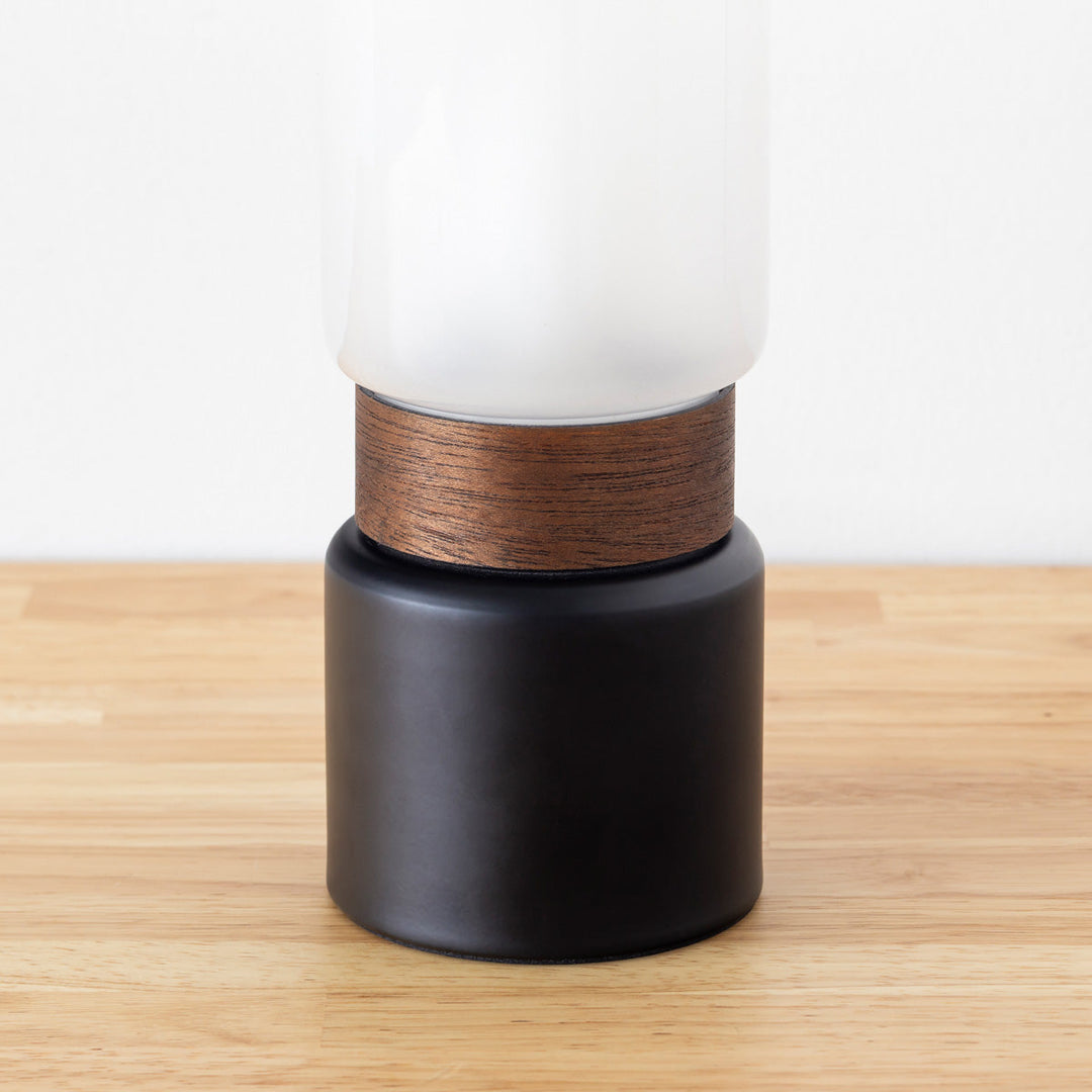 カナデモノ　Candle × Glassバーチ材 テーブルランプタッチ式 Candle × Glass バーチ材 テーブルランプ タッチ式 – KANADEMONO