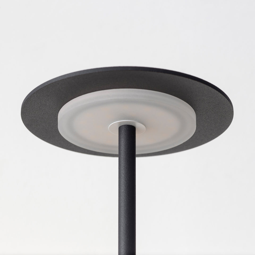 Evening × Lamp カクテルグラスのような 充電式 ポータブルライト