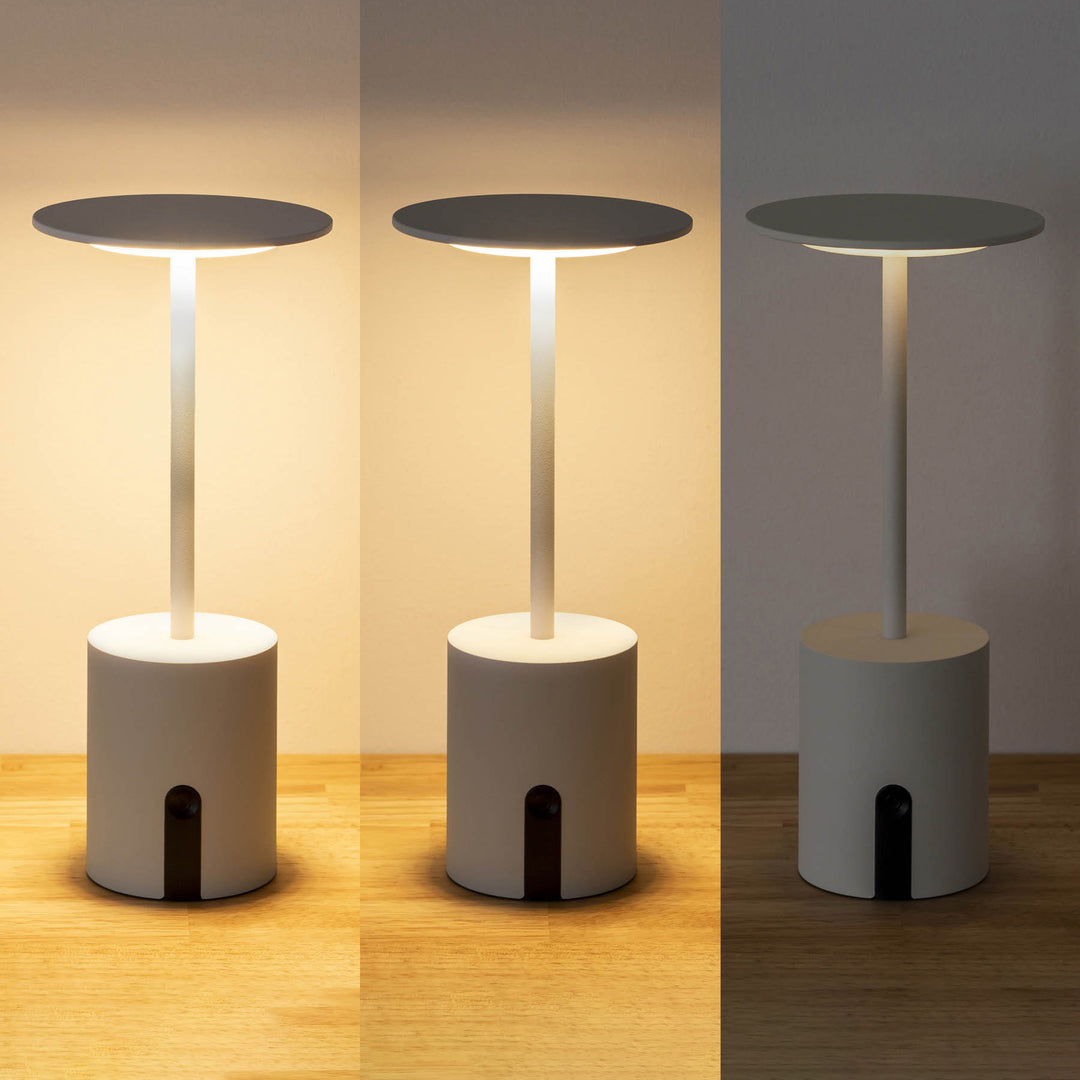 Evening × Lamp カクテルグラスのような 充電式 ポータブルライト