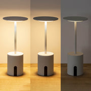Evening × Lamp　カクテルグラスのような 充電式 ポータブルライト