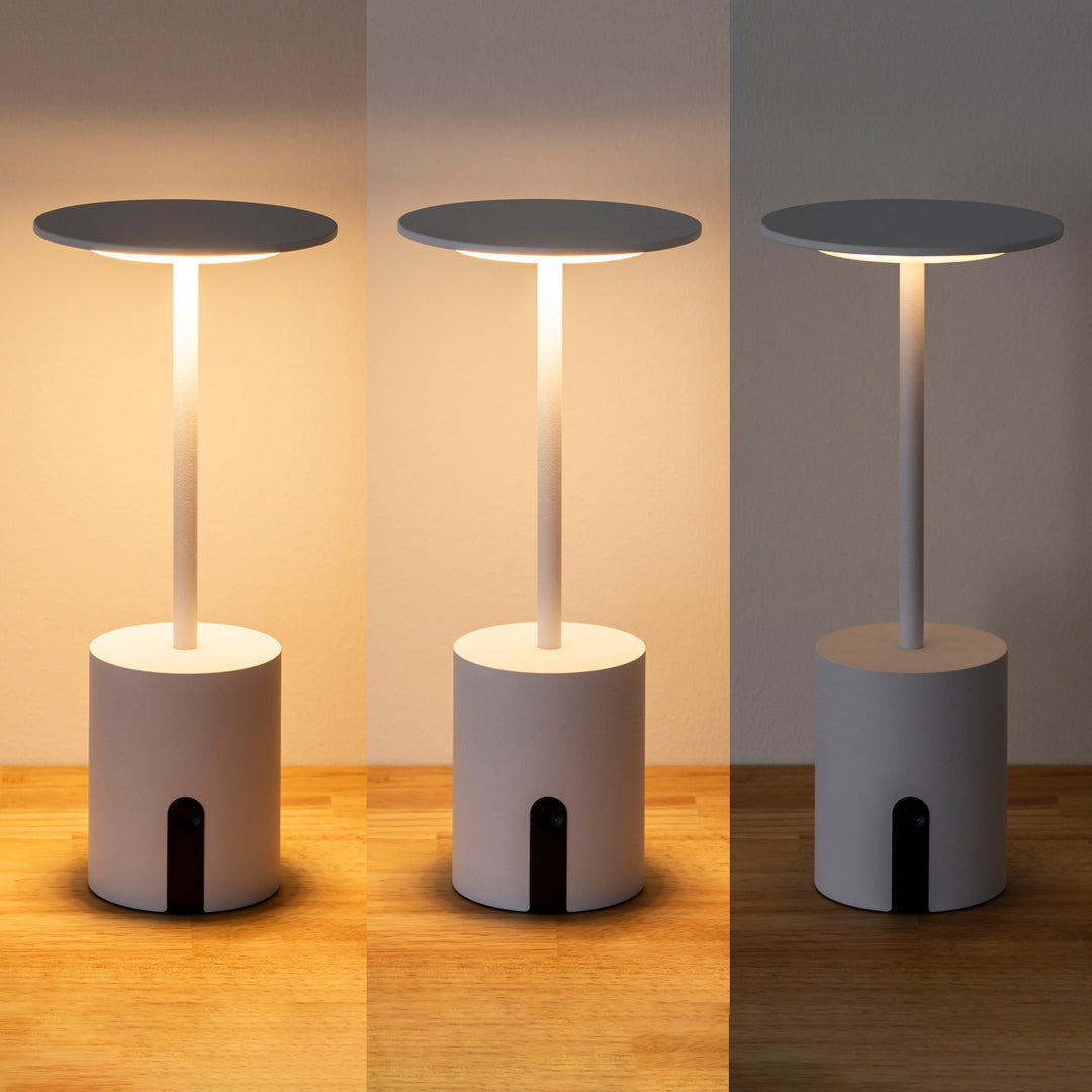 Evening × Lamp カクテルグラスのような 充電式 ポータブル
