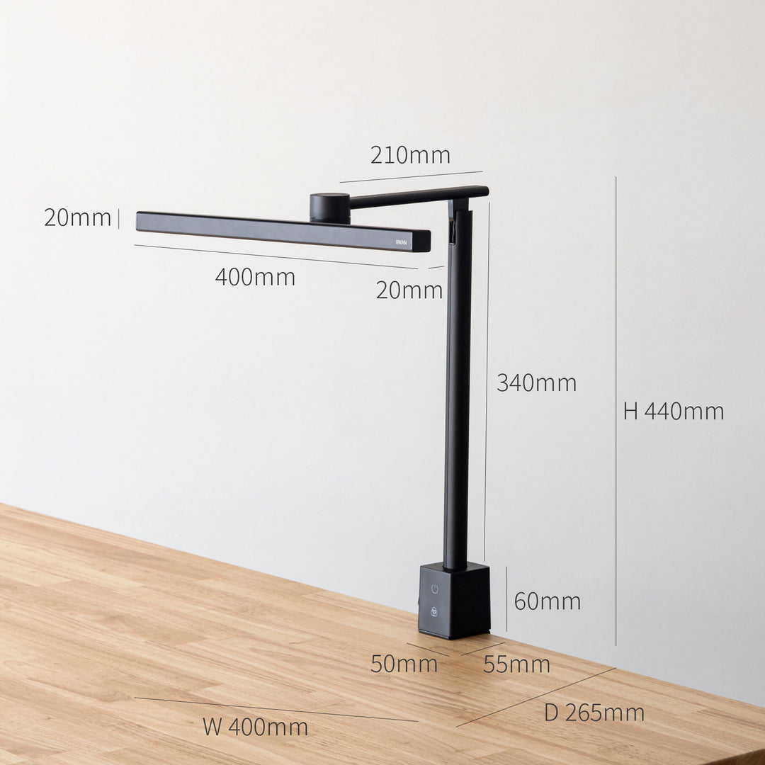 デスクライト 目が疲れにくい 多機能 クランプ式 – KANADEMONO