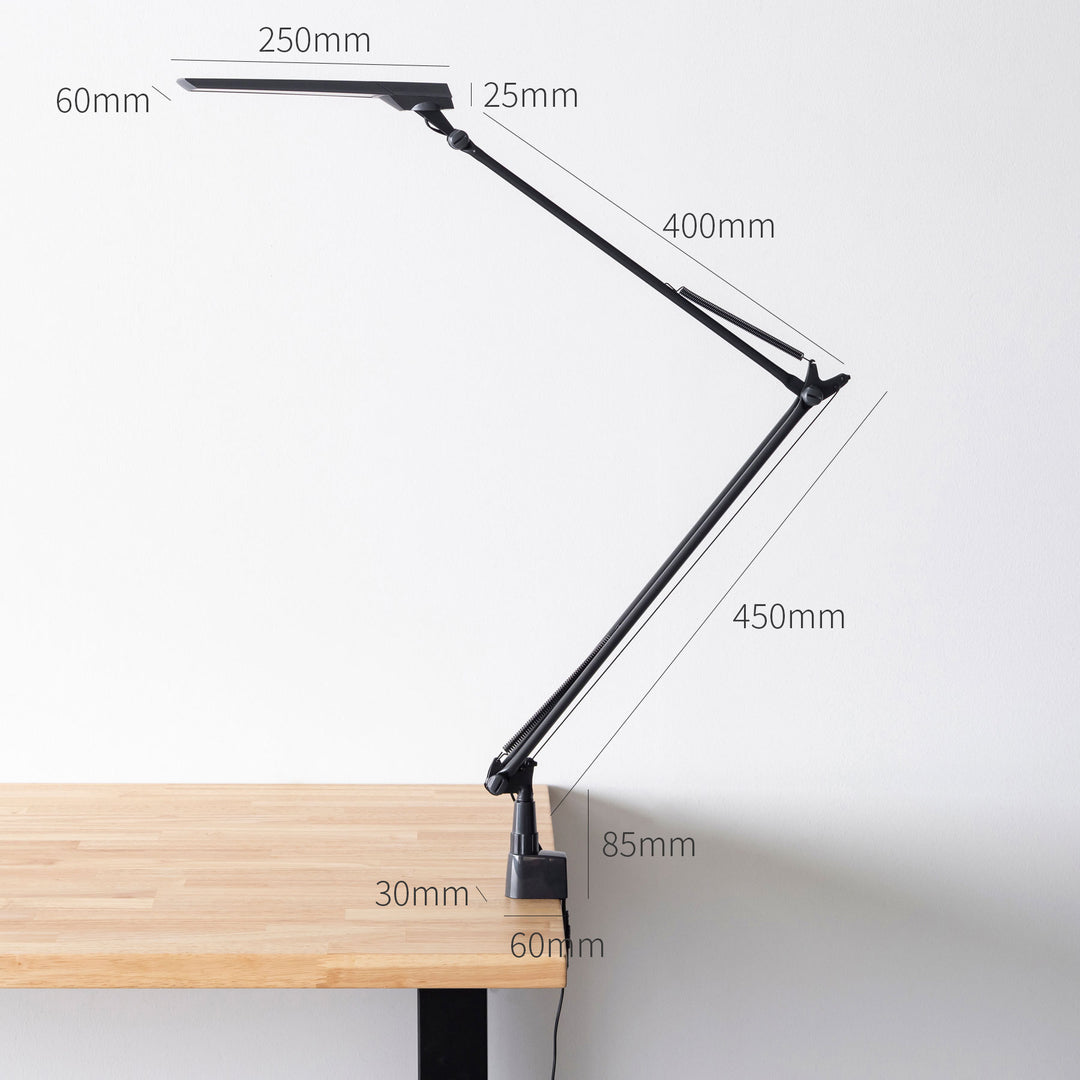 Slim - Stylish Touchless Matte Desk Lamp クランプ式 – KANADEMONO