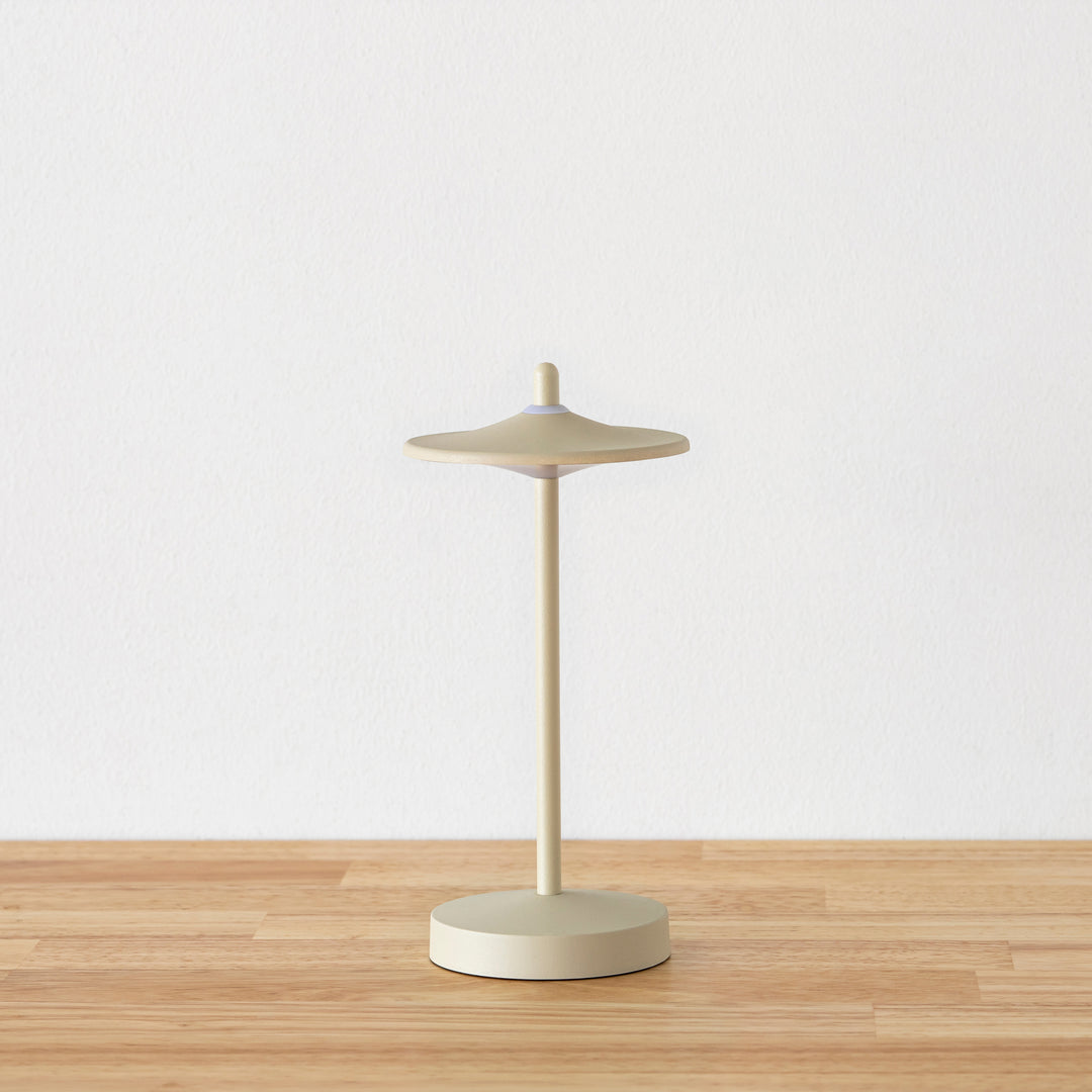 枯れ葉のランプ ニュアンスカラーの 充電式 ポータブルライト – KANADEMONO