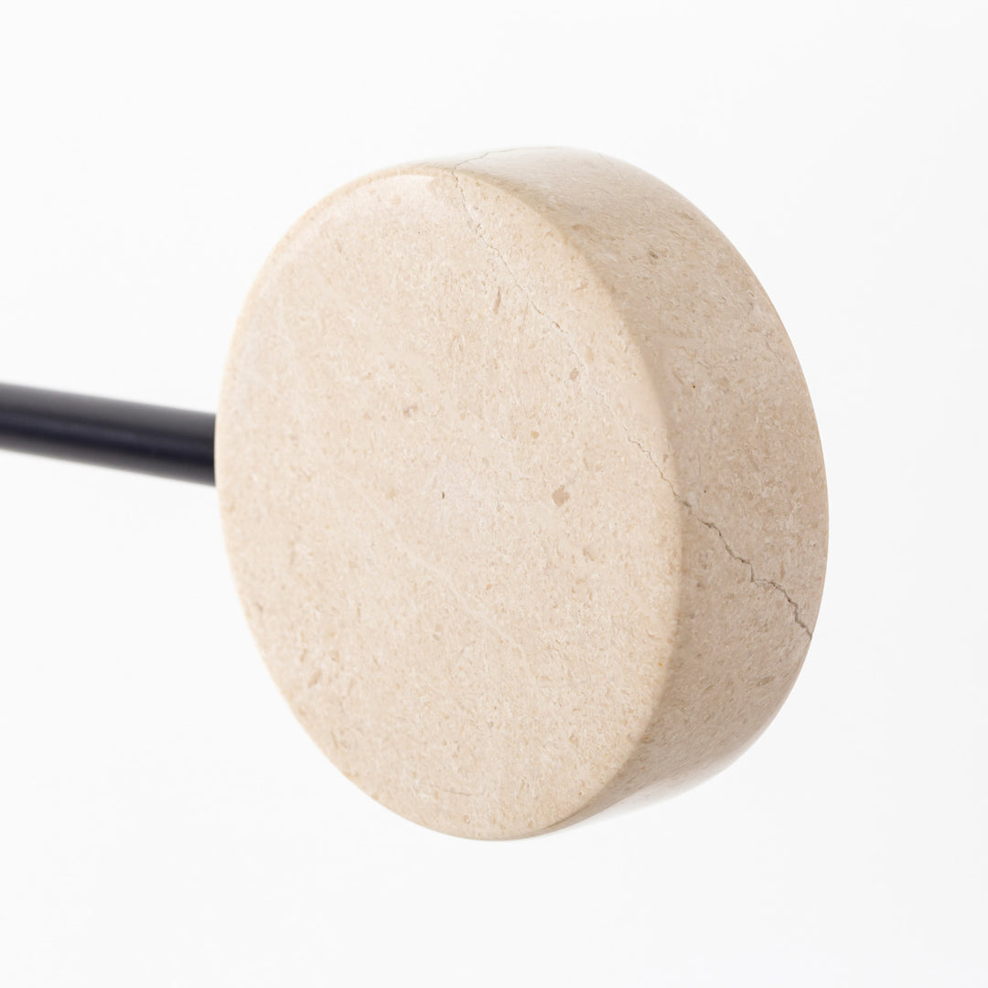 Steel × Marble コンテンポラリー フロアライト – KANADEMONO