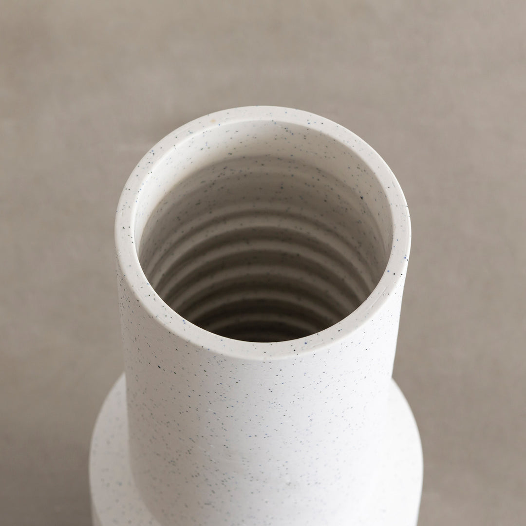 Ceramic - Pillar セラミックフラワーベース ホワイト – KANADEMONO