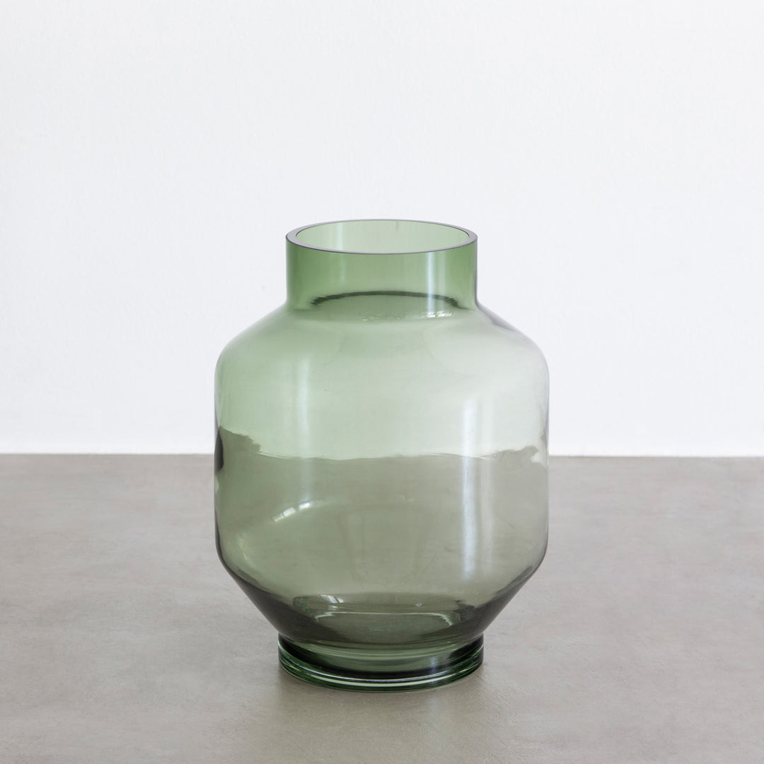 Glass - Pot ガラス フラワーベース グリーン – KANADEMONO
