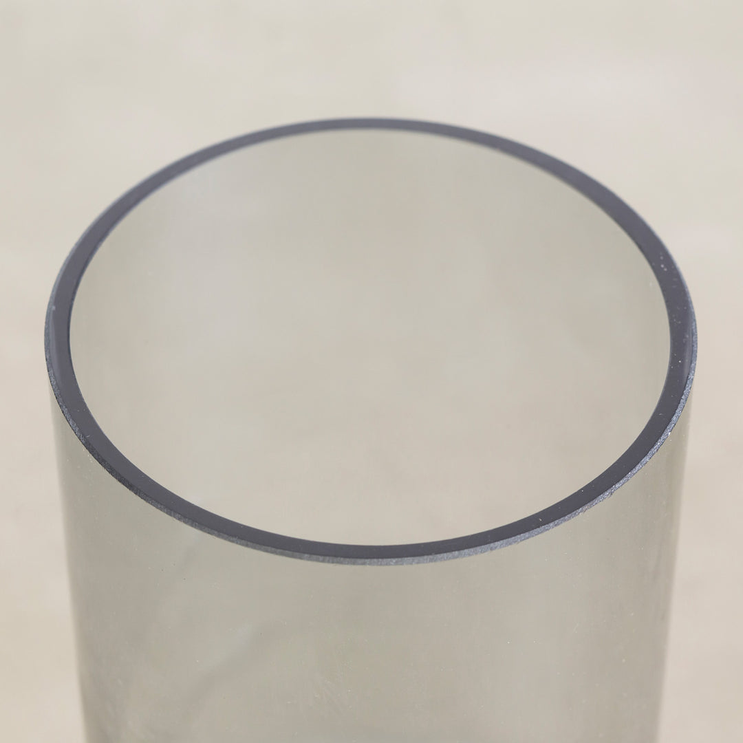 Glass - Zigzag ガラス フラワーベース グレー – KANADEMONO