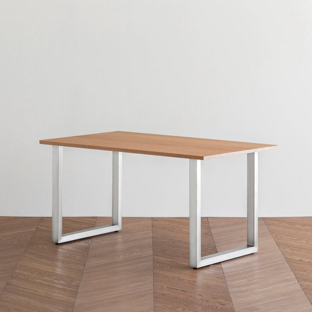 THE TABLE / 無垢 ブラックチェリー × Black Steel × W181 - 300cm