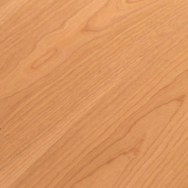 THE TABLE / 無垢 ブラックチェリー × Black Steel × W181 - 300cm
