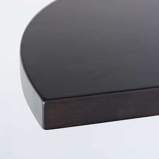 THE BOARD / ラバーウッド ブラックブラウン - 半円 – KANADEMONO