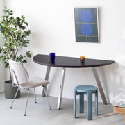 THE TABLE / 半円 × ラバーウッド × Stainless