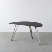 THE TABLE / 半円 × ラバーウッド × Stainless