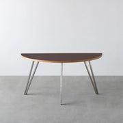 THE TABLE / 半円 × リノリウム 全32色 × Stainless