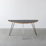 THE TABLE / 半円 × リノリウム 全32色 × Stainless