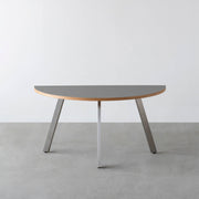 THE TABLE / 半円 × リノリウム 全32色 × Stainless