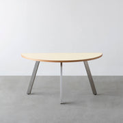THE TABLE / 半円 × リノリウム 全32色 × Stainless