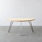 THE TABLE / 半円 × リノリウム 全32色 × Stainless