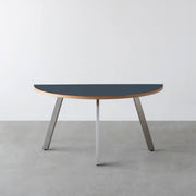 THE TABLE / 半円 × リノリウム 全32色 × Stainless
