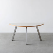 THE TABLE / 半円 × リノリウム 全32色 × Stainless