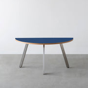 THE TABLE / 半円 × リノリウム 全32色 × Stainless