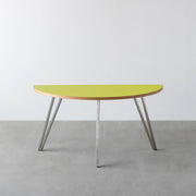 THE TABLE / 半円 × リノリウム 全32色 × Stainless