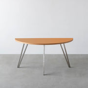THE TABLE / 半円 × リノリウム 全32色 × Stainless