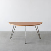 THE TABLE / 半円 × リノリウム 全32色 × Stainless