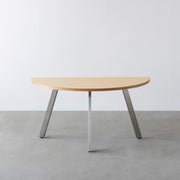 THE TABLE / 半円 × リノリウム 全32色 × Stainless