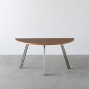 THE TABLE / 半円 × リノリウム 全32色 × Stainless