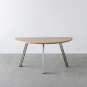 THE TABLE / 半円 × リノリウム 全32色 × Stainless