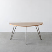 THE TABLE / 半円 × リノリウム 全32色 × Stainless