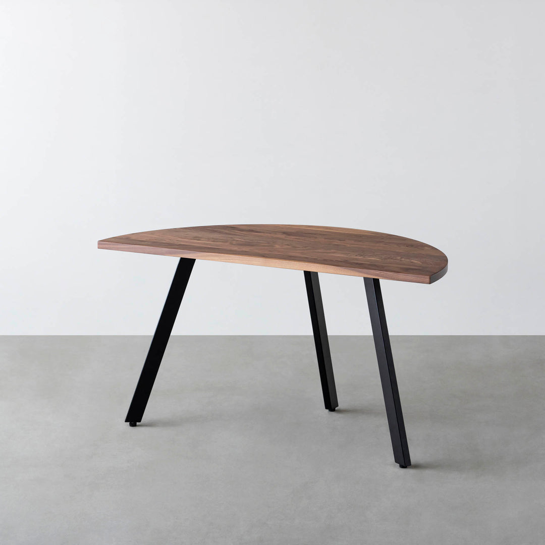 〘Beck〙木製ローテーブル ウォルナット Work Table wedge | オーク/ウォルナット無垢材 | 北欧家具 北欧